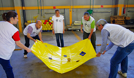 La bola i la manta | Team Building