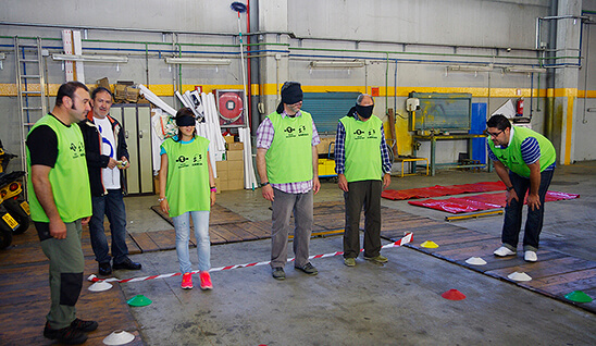 Cami a cegues | Team Building
