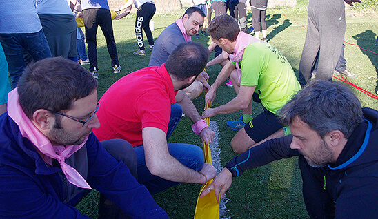 Canal de agua | Team Building