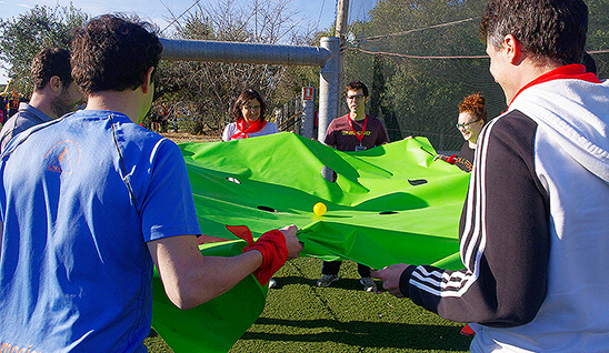 La bola y la manta | Team Building