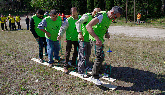 Carrera de esquís | Team Building