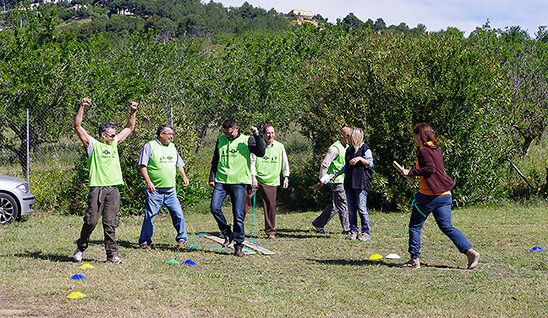Carrera de esquís | Team Building
